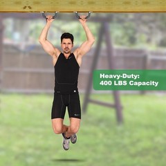 Non-Slip Black Playground Safety Handles, Durable Indoor Outdoor Grab Hand Grips