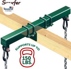 Swing Set Conversion Bracket – No Tree, No Problem, Convert Your Swingset into a