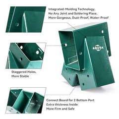 Heavy Duty Swing Sets Brackets Including 2 Green A-Frame Swing Set G+g+g+g