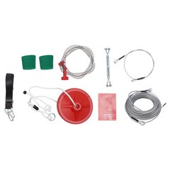 160 Feet Zip Line Kit for Adult up to 330Lb with galvanized iron Zipline