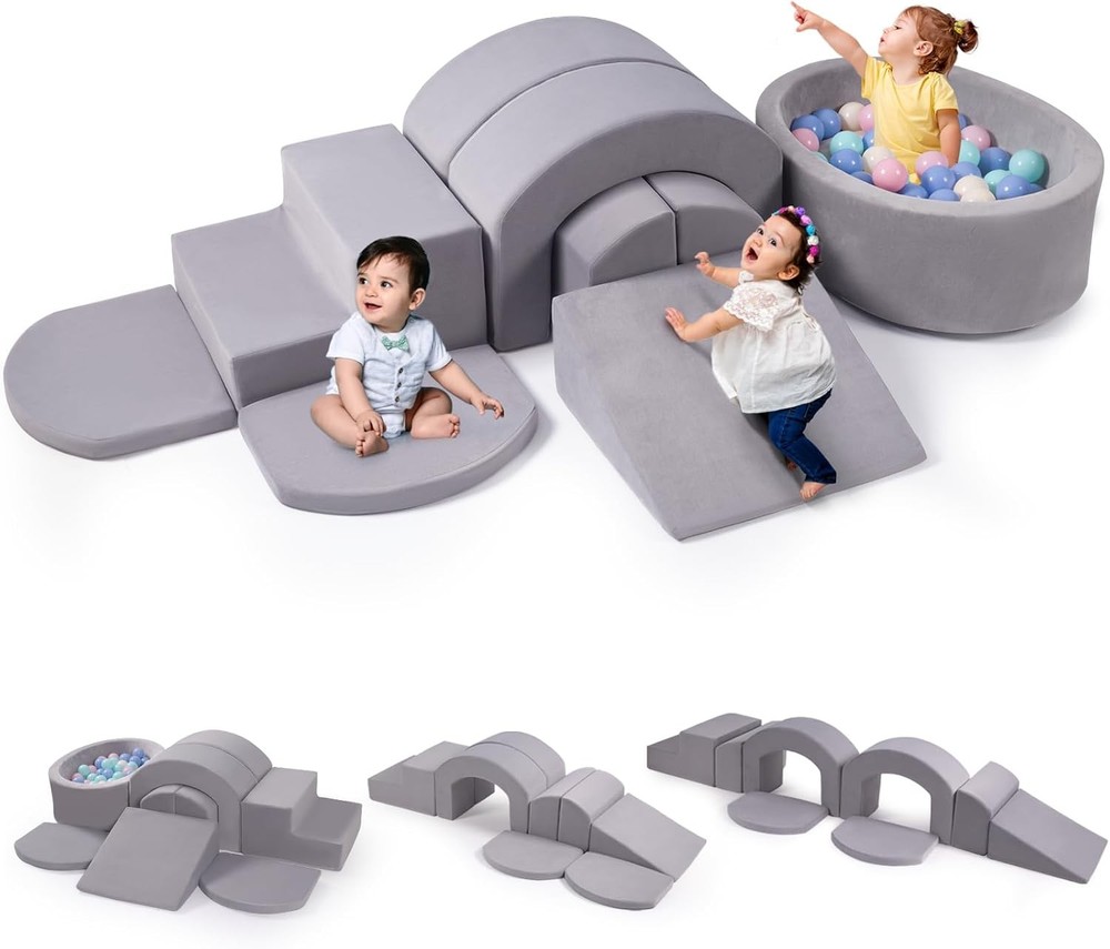 Soft-Play Foam Crawl & Climb Block Set