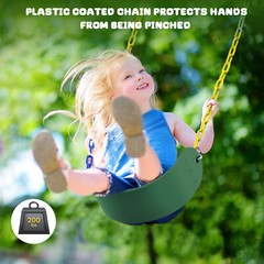 600lbs Heavy Duty A Frame Swing Set with 3 Swings Kids Adults Swing Set Backyard