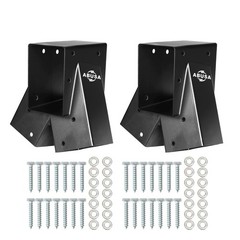 Heavy Duty Swing Sets Brackets 2 Black A-Frame Swing Set Brackets with All fo…