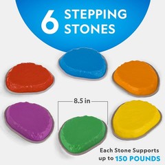 NATIONAL GEOGRAPHIC Stepping Stones for 8.98 x 3.78 x 7.2 inches, Multicolor