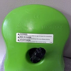 STEP 2 Super Cool Green Disc Swing w/ 7 Foot Rope 2009 New Without Box