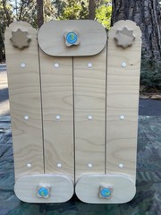 HappyMoon Montessori Climber Set w/ Rock Wall Ramp & Platforms ~ Pikler Triangle