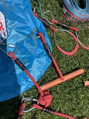 American Ninja Warrior Extreme Ninjaline Kit Complete USED