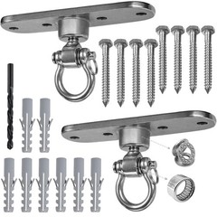 2 of Heavy Duty Stainless Swing Hanger with Smooth Swing Bearings 180°+360°, …