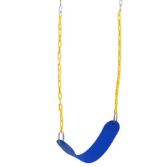 Baby Swing EVA Iron Swing Hanging Basket Swing for Your Baby Kid Outdoor Blue