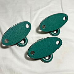 Set of 3 Heavy Duty Swing Hangers Green No Hardware