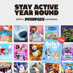 Indoor Active Fun! Playground Console with Motion Tracking and 5 Starter Games