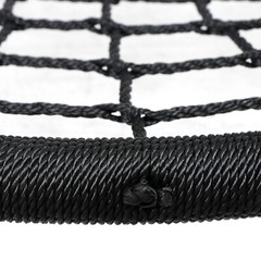 PE Rope Large Size For Parks Playgrounds Backyard 48” Spider Web Tree Net Swing