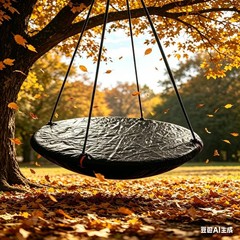40-Inch Tree Swing Fabric with Protective Cover，Saucer Swing Cover，Round Sauc…
