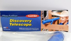 PlayStar Playset Add-On Accessory Discovery Telescope NEW 2004 Blue PS 7832 Fort
