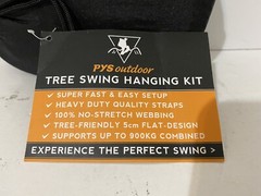 Tree Swing Hanging Kit Accessory Outdoor Tree Swing Strap Kit with Straps