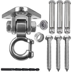 Swing Hangers Heavy Duty Smooth Operation with 180° Swing Bearings 1000 lb Ca…