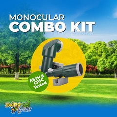 SWING SET STUFF INC MONOCULAR COMBO KIT (GREEN) backyard fort accessories 0299