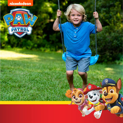 Swurfer Paw Patrol Deluxe Swing Set for Kids, Ages 4 and Up