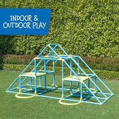 Active Outdoor Fun with Mega Pyramid Climbing Tower for Ages 3-8 – UV Protected