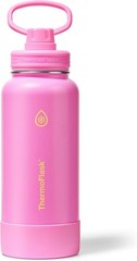 ThermoFlask 24 oz Stainless Steel Insulated Water Bottles 2-Pack, Leakproof, …