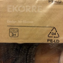 IKEA EKORRE HANGING SEAT SWING 10041670 CEILING MOUNT INDOOR OUTDOOR 12031 NEW