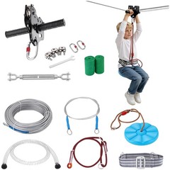 Easy Install Kids’ Zipline Kit, 330 lb Capacity