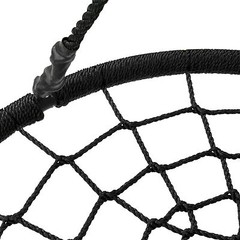 100% Safe Nylon Rope Large 40″ Spider Web Tree Net Swing Max 600 LBs EZ Setup