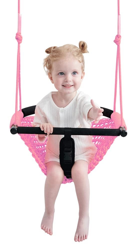 2 -in- 1 Toddler Swing. Swing Seat for Kids with Adjustable Ropes, for Kids H…