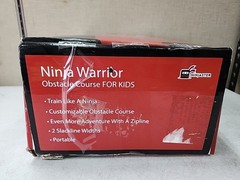NEW Ninjaster Ninja Warrior Obstacle Course for Kids, 13 Pcs Set