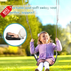 Swing Seat 30in Metal Triangle Ring Heavy Duty 300lb Outdoor Black – US