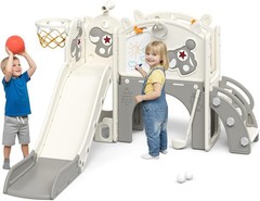 Toddler Slide Kids 11 in 1 Kids Slide Toddlers Baby 1-3 Years Old Indoor &