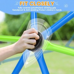 Climbing Dome 10FT Dome Climber Jungle Gym for Kids Indoor Outdoor Playground