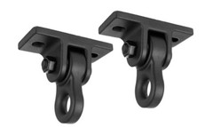 Swing Hanger: Heavy Duty Black – 5000 lb Capacity – Screws Included – 2 Pack