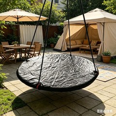 40-Inch Tree Swing Fabric with Protective Cover，Saucer Swing Cover，Round Sauc…