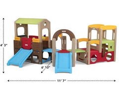 Simplay3 CLIMBERKIT1 Climber Playhouse Combo #1