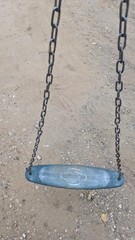 Swing N Slide Swing Set Seat Playground Playset Oval Belt Swing Green With Chain