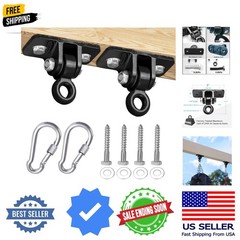 2400 lb Capacity Heavy Duty Swing Hangers for Wooden Sets Playground Porch In…