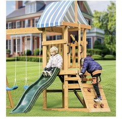 Dolibest 9.64” Safety Handles, Non-Slip Swing Set Grips Playset, Treehouse 8 Pk