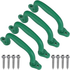 Green Playground Safety Handles 4Pcs Kids Playground Grab Handles