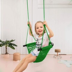 Heavy Duty Kids’ Swing Seat – Indoor/Outdoor, 440 lbs Capacity, Adjustable, S…