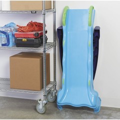 2-in-1 Outdoor-Indoor Wet or Dry Slide with Easy Storage, Blue, Ages 2 to 6