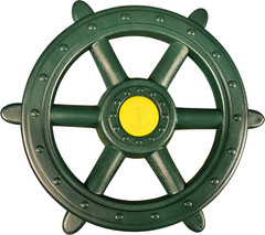 Gorilla Playsets 07-0015-G Large Ships Wheel with 18.5″ Diameter Swing Set Acces