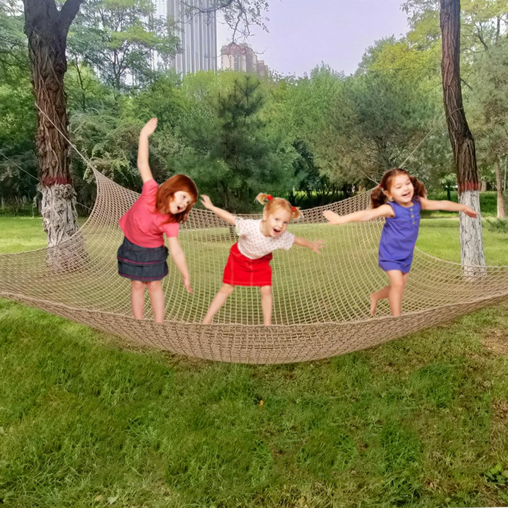 Climbing Net for Kids Double Layers Playground Safety Net Polyester Climbing Car