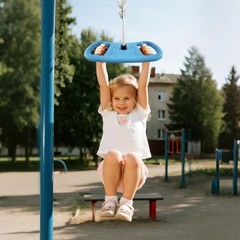 Tree Swing for Kids – 3 -in-1 Multi-Functional Swing Single Disc Seat and