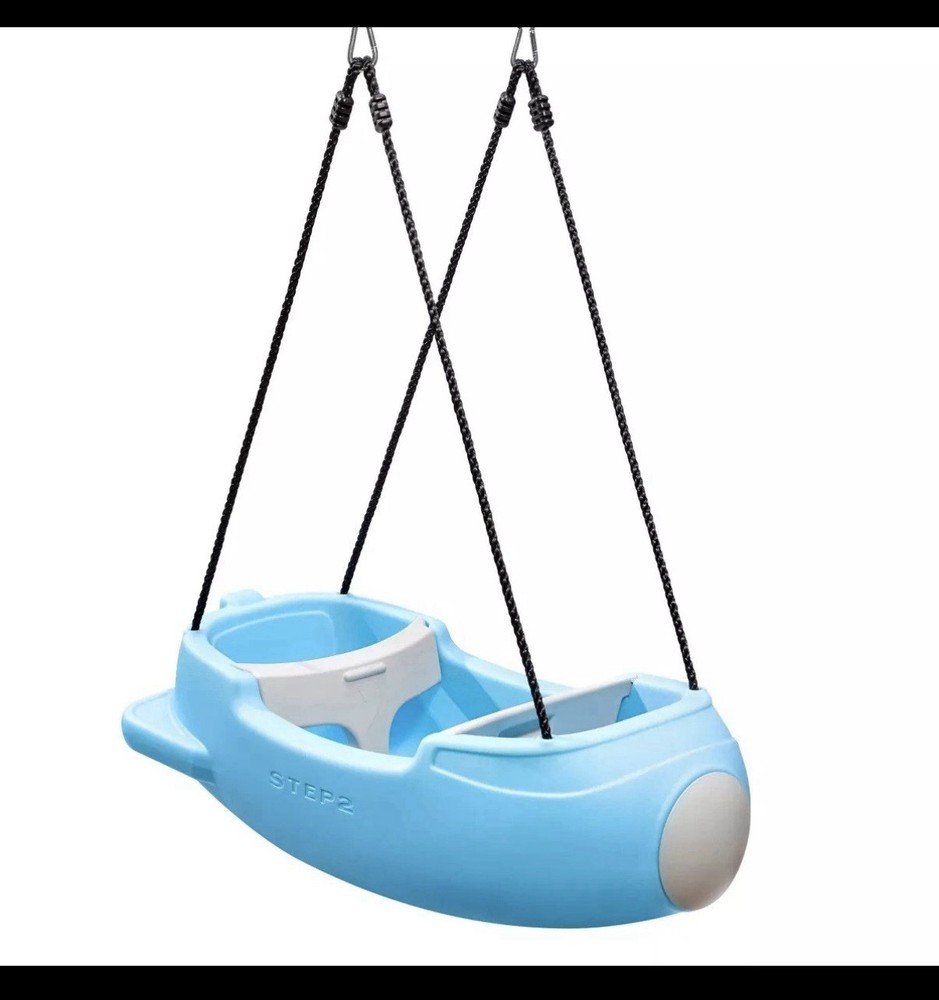 STEP2 SIGNATURE ROCKET SWING FOR TWO – BLUE