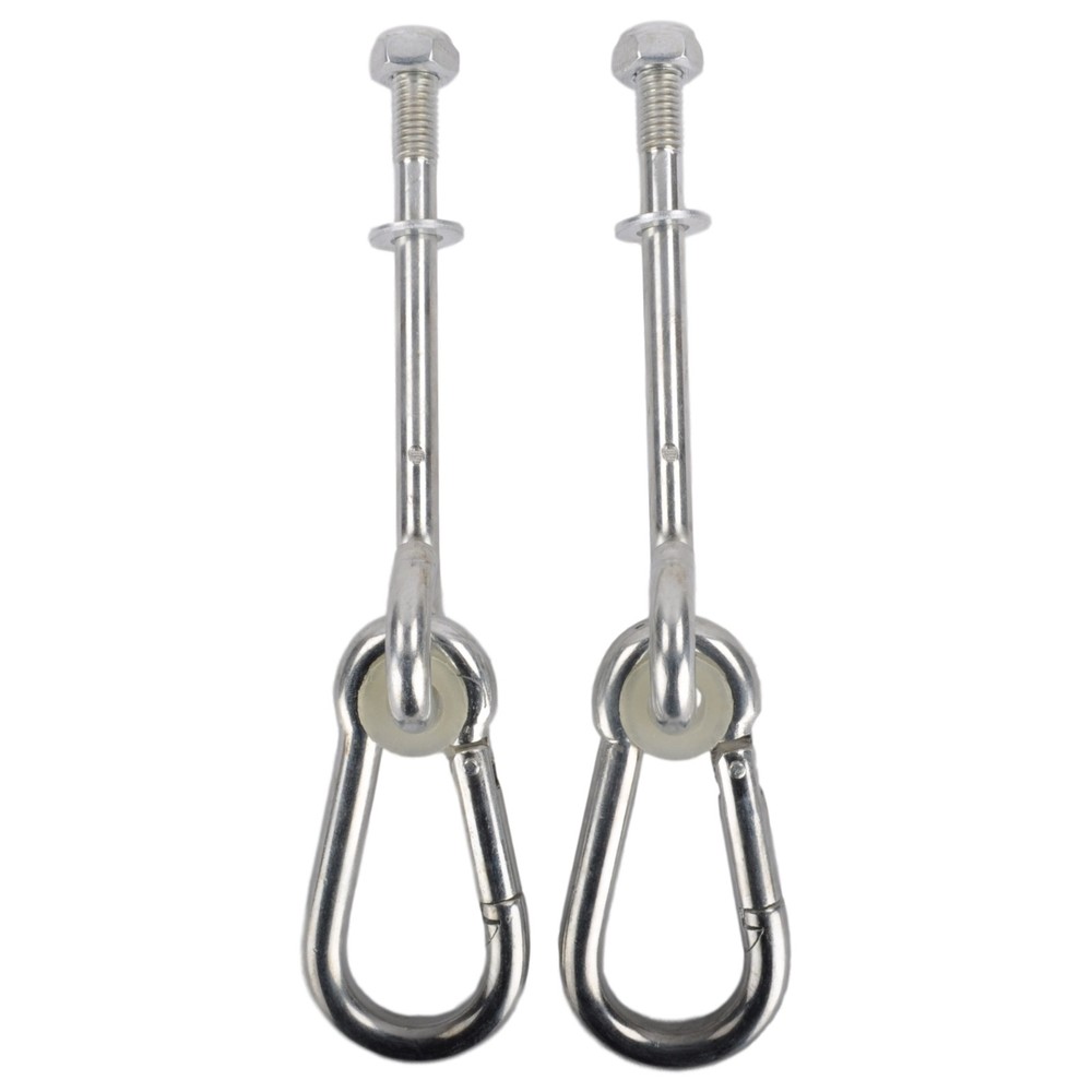 SWING SET STUFF INC 3/8″ X 4″ SWING HANGER WITH SPRING CLIP (PAIR) play toy 0269