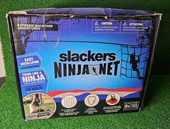 **NEW**Ninja Net “Slackers” Kids Extreme Outdoor Climbing Obstacle