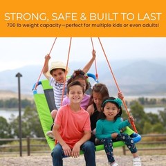Platform Swing – Large Rectangle Saucer Swing for Kids and Adults