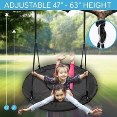 Serenelife Flying Fun Toy Swing- Indoor/Outdoor Hanging Rope Swinging Seat
