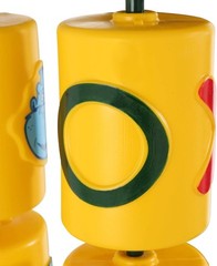 Swing Set Tic Tac Toe Spinner Panel, Yellow
